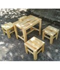Hình ảnh: Thanh lý 100 bộ bàn ghế gỗ HGH187