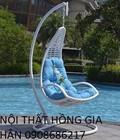 Hình ảnh:  Xích đu lưỡi gà mây nhựa đơn giá rẻ HGH198