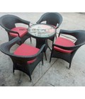Hình ảnh: Thanh lý 100 bộ bàn ghế sofa mây nhựa HGH233