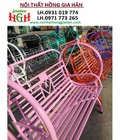 Hình ảnh: Xích đu sắt tròn sân vườn HGH266