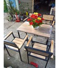 Hình ảnh: Bàn ghế cafe mây nhựa HGH267