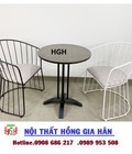 Hình ảnh: Bàn ghế sắt sân vườn nghệ thuật HGH268