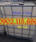 Hình ảnh: Bồn nhựa trắng 1 khối, bồn đựng hóa chất 1000 lít, bồn nhựa trắng có khung thép, bồn nhựa 1000l đựng xăng dầu,
