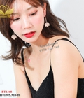 Hình ảnh: Bông tai titan mặt chiếc lá 1368