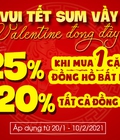 Hình ảnh: Vui Tết Sum Vầy Valentine Đong Đầy Đón Siêu Sale Cùng Topwatch