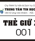 Hình ảnh: Chuyên in thẻ gửi xe, thẻ từ, thẻ cảm ứng, thẻ thành viên giá rẻ đẹp