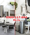 Hình ảnh: Thùng Rác Inox Đạp Chân 20 Lít