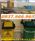 Hình ảnh: Xô rác nhỏ treo xe tiêm, thùng đựng chất thải y tế 5 lít, thùng rác 5 lít nắp bập bênh