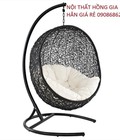 Hình ảnh: Ghế xích đu mây nhựa đơn đan rối HGH261