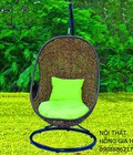 Hình ảnh: Xích đu hình trứng hoa văn đan rối hở 2 bên HGH276