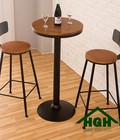 Hình ảnh: Bàn ghế quầy bar chân sắt cao cấp giá rẻ HGH292