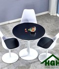 Hình ảnh: Bàn ghế ăn mặt nhựa giá rẻ HGH295