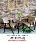 Hình ảnh:  Bàn ghế gỗ cafe sang trọng giá rẻ HGH313