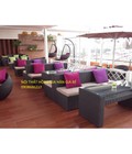 Hình ảnh: Bộ sofa mây nhựa đẹp HGH335