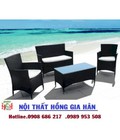Hình ảnh:  Bộ bàn ghế cafe giá rẻ HGH338