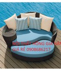 Hình ảnh: Giường nằm thư giãn mây nhựa siêu bền HGH339