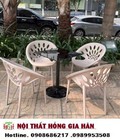Hình ảnh: Ghế cafe sân vườn nhà giá rẻ HGH340