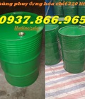 Hình ảnh: Thùng phuy sắt đựng xăng dầu, thùng phuy sắt 220 lít, thùng phuy sắt giá tốt