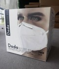 Hình ảnh: Khẩu trang y tế DaDa Mask VN95 514v Hộp 5 cái màu trắng có van