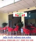 Hình ảnh: Bàn ghế caffe nhựa đúc đan rối HGH413