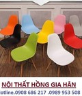 Hình ảnh: Ghế nhựa eames chân gỗ HGH419