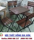Hình ảnh: Bàn ghế chân xếp giá rẻ HGH427