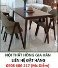 Hình ảnh: Bộ bàn ăn 4 ghế chữ A HGH442