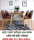 Hình ảnh: Bộ bàn ăn 4 ghế hiện đại HGH443