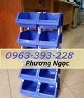 Hình ảnh: Kệ nhựa đựng linh kiện, khay nhựa chống tầng, kệ dụng cụ xếp chồng