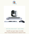 Hình ảnh: Thiết bị họp trực tuyến Poly RealPresence Group 500