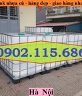 Hình ảnh: Tank IBC cũ giá rẻ, bồn nhựa 1000l cũ giá rẻ, bồn đựng hóa chất giá rẻ, thùng đựng hóa chất 1000l giá rẻ,