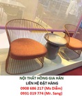 Hình ảnh: Bàn ghế caffe đan sắt thưa HGH472