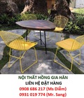 Hình ảnh: Bàn ghế cafe ngoài trời sân vườn cao cấp HGH475