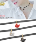 Hình ảnh: DC chocker mặt thiên nga đá 3 màu 1564