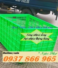 Hình ảnh: Sóng nhựa đựng đồ may mặc, sọt nhựa 26 bánh xe, sóng nhựa đựng hàng
