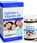 Hình ảnh: Bổ sung Canxi Vitamin D3 hương vị Socola Calcium Vitamin D3 Lọ 150 viên