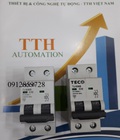 Hình ảnh: Mcb 2 pha, 32A, xuất xứ teco đài loan