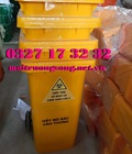 Hình ảnh: Thùng đựng chất thải Covid 19 màu vàng 120L