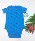Hình ảnh: BodySuit bé gái kiểu ngắn tay họa tiết đơn giản BS034
