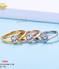 Hình ảnh: Nhẫn tay titan vòng tim 1 đá 896