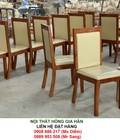 Hình ảnh: Ghế gỗ nhà hàng cao cấp HGH746