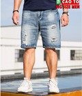 Hình ảnh: Quần Short Jean Xám Thời Trang Big Size