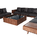 Hình ảnh: Sofa gỗ óc chó NaDu Design