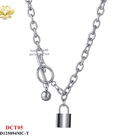 Hình ảnh: DC titan trắng mặt ổ khóa 05
