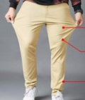 Hình ảnh: Quần Kaki Màu Nâu Sáng big size men hàng chính hãng chất lượng cao cho Người Ngoại Cỡ