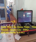 Hình ảnh: Trọn bộ máy tính tiền cảm ứng rẻ nhất cho quán nhậu, bbq tại Trà Vinh