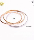Hình ảnh: Set 3 vòng tay trơn 3 màu 775