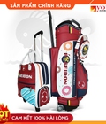 Hình ảnh: Set túi golf nữ Poseidon PD0818 wheel bag set có bánh xe 3 màu tùy chọn 2019