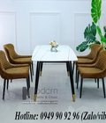 Hình ảnh: Bộ bàn ghế ăn chữ nhật 1m4 Sala Eco cho căn hộ hiện đại ở HC