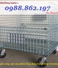 Hình ảnh: Lồng sắt, lồng hàng, lồng xi mạ, sọt trữ hàng, sọt thép, ban long thep